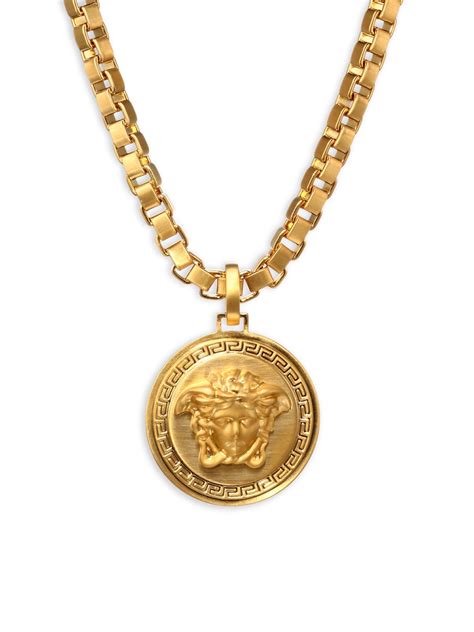 versace pendant men's.